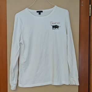 JCrew Horoscope No Bull Rare Shirt Size Large